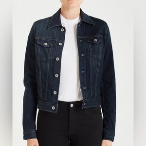 AG Jean jacket in blue denim (US W S)